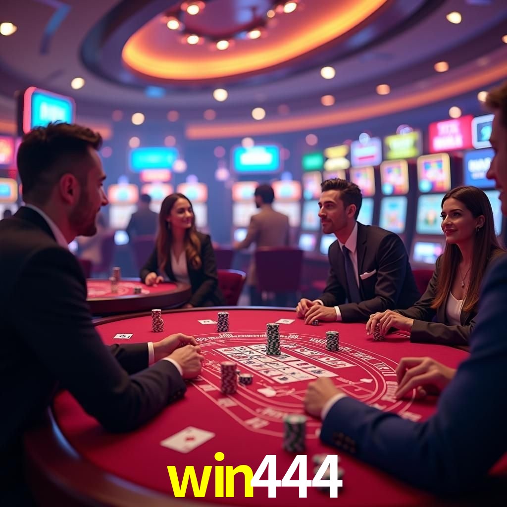 A Experiência Imersiva dos Cassinos Ao Vivo no win444